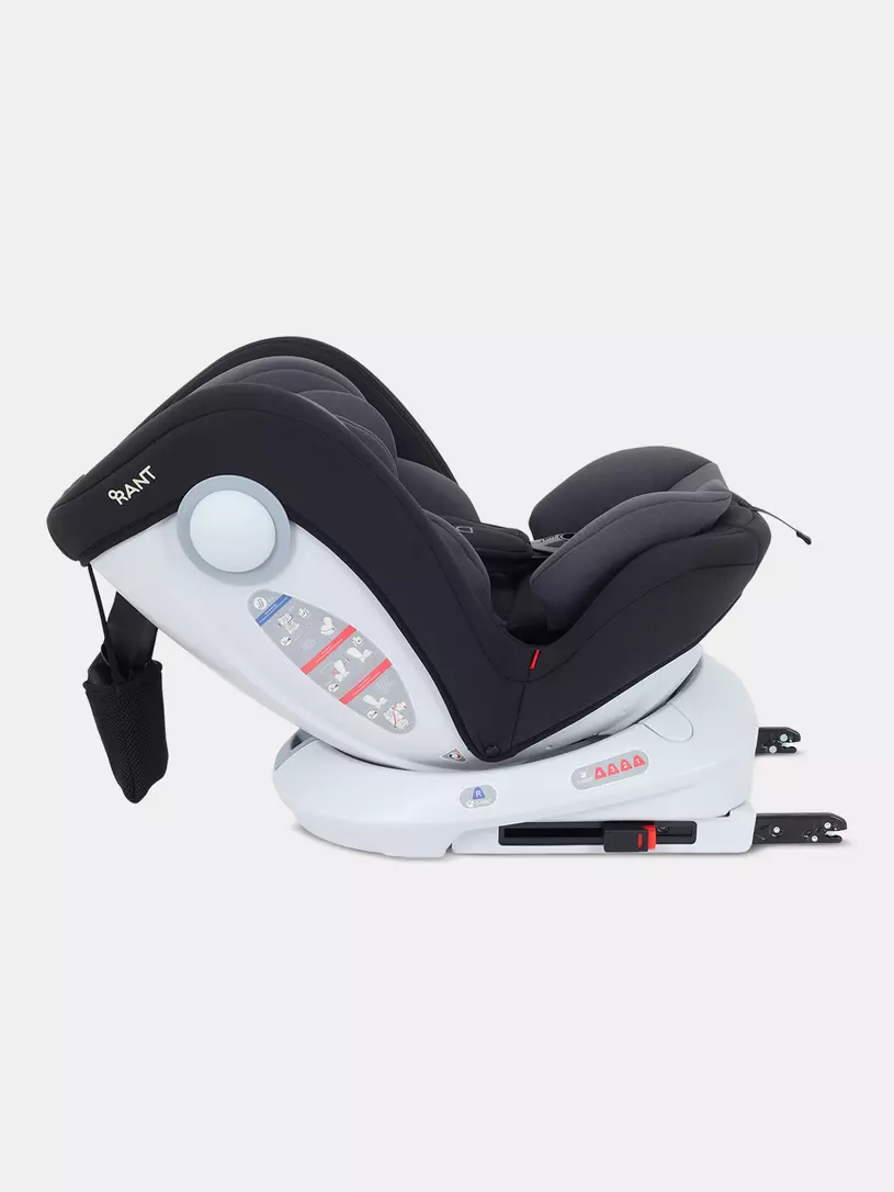 Автокресло Rant Drive Isofix 0/1/2/3 (0-36 кг) Grey