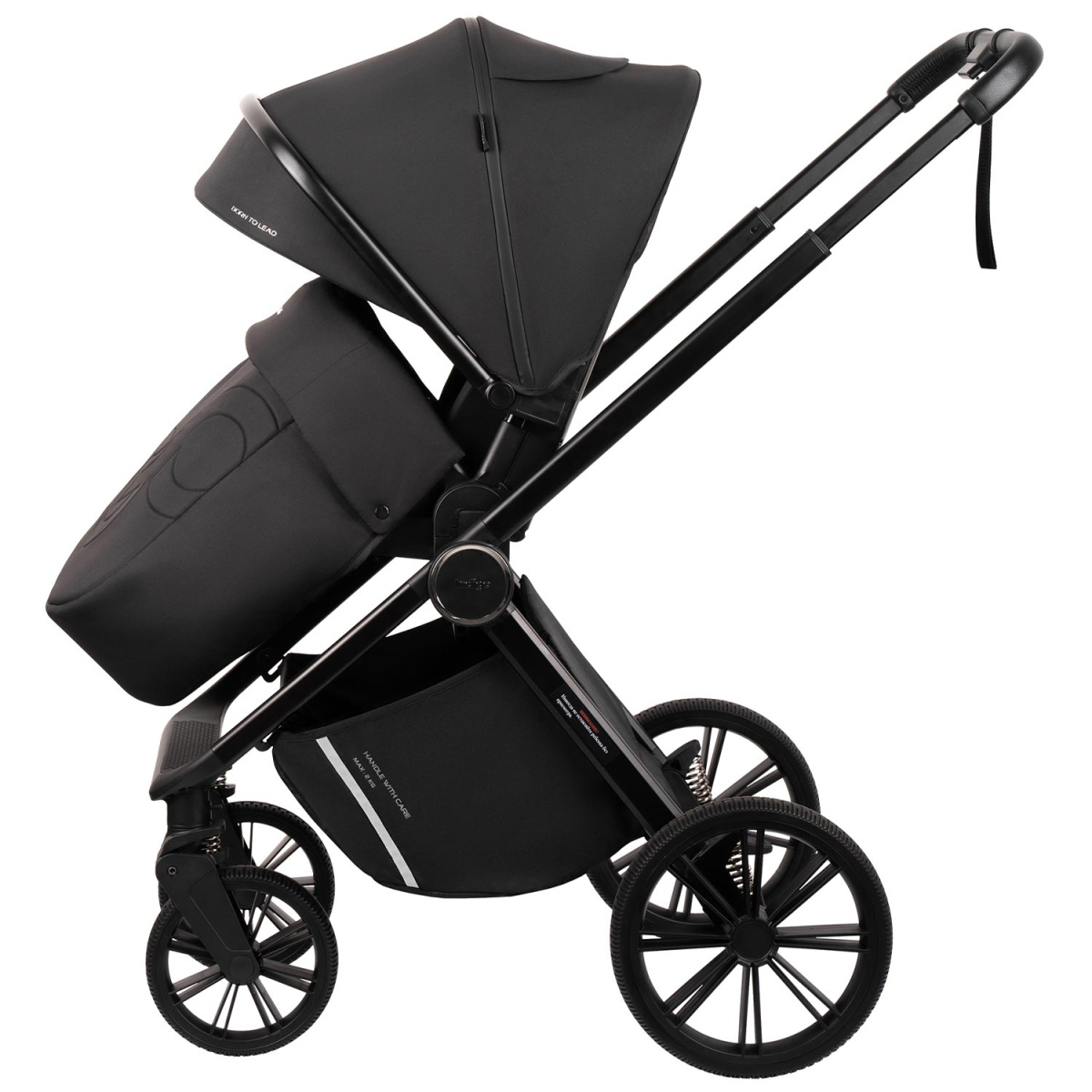 Коляска 2 в 1 Indigo STING черный