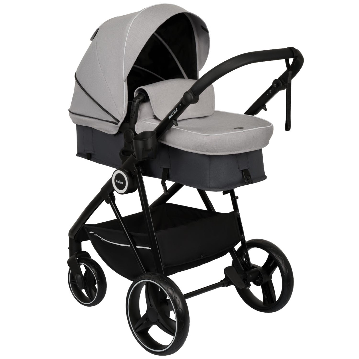Коляска-трансформер Indigo SHUTTLE серый