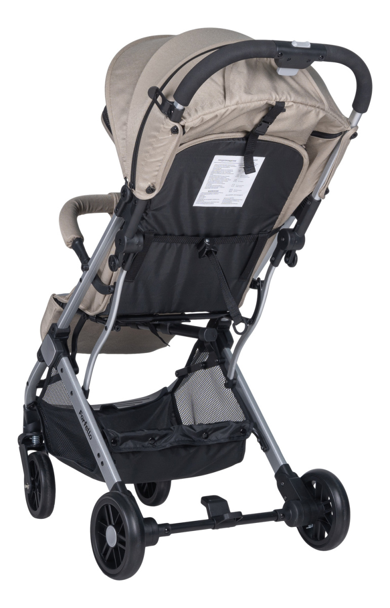 Коляска детская прогулочная Farfello Comfy Go (New Beige/ Бежевый (серебро)CG-33)