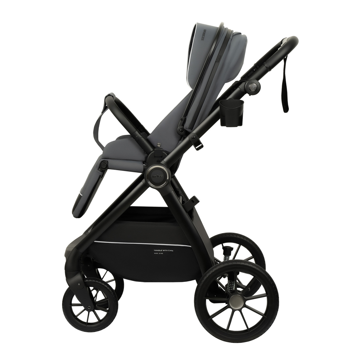 Коляска прогулочная Indigo BREEZE серый