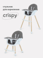 Стульчик для кормления Mowbaby Crispy grey