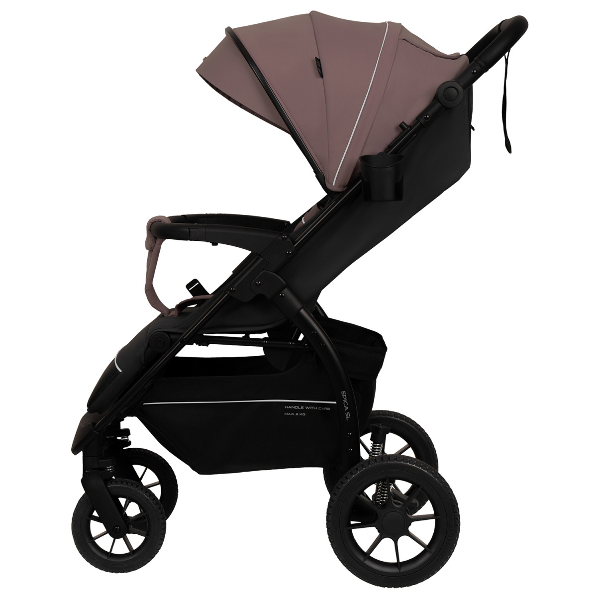 Коляска прогулочная Indigo EPICA SL, розовый