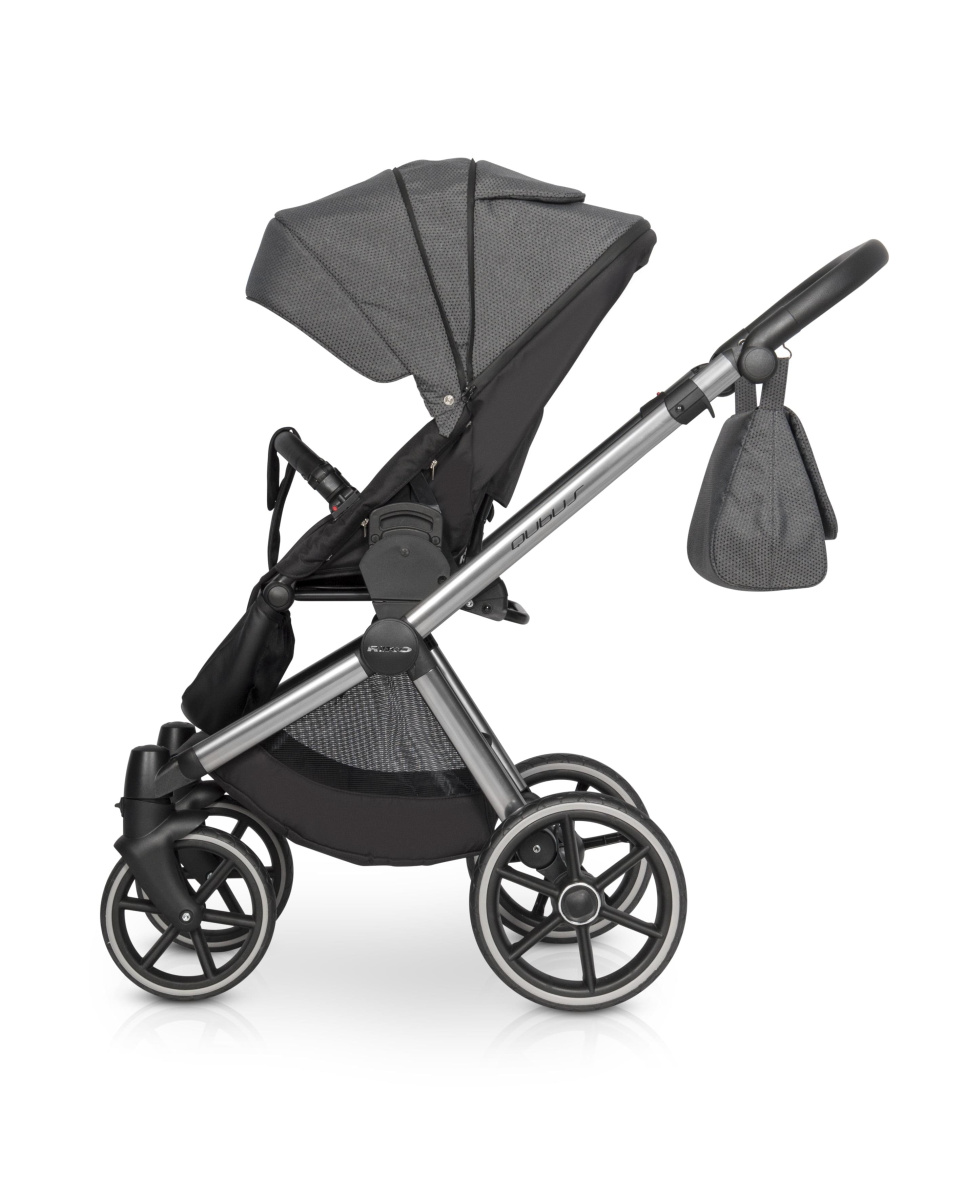 Коляска 3 в 1 Riko Qubus 02 черный