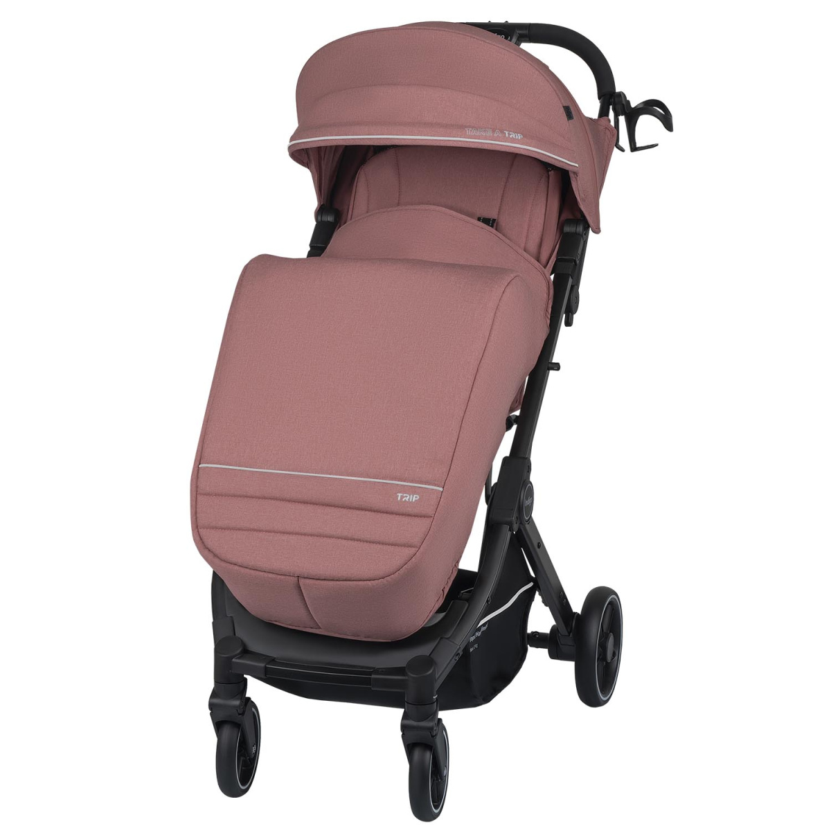 Коляска прогулочная Indigo TRIP розовый