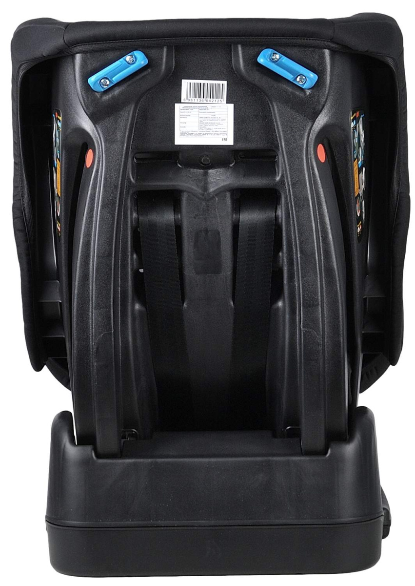 Автокресло детское Farfello GE-B серо+чёрный grey+black