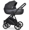 Коляска 3 в 1 Riko Nano Pro 06 Carbon темно-серый
