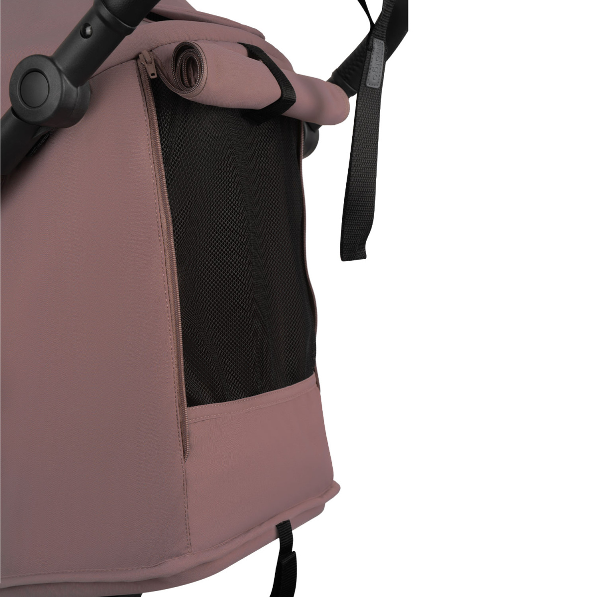 Коляска прогулочная Indigo EPICA XL AIR с сумкой розовый