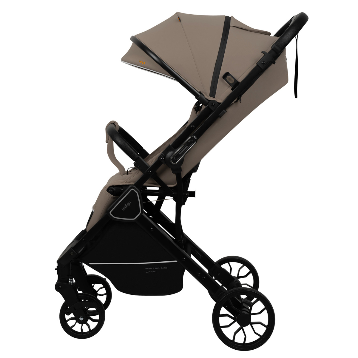 Коляска прогулочная Indigo VOLT бежевый