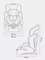 Автокресло Rant Basic Spark Next Isofix группа 1/2/3 (9-36 кг) Olive