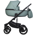Коляска 2 в 1 Riko Basic Ozon Pastel 05, оливковый