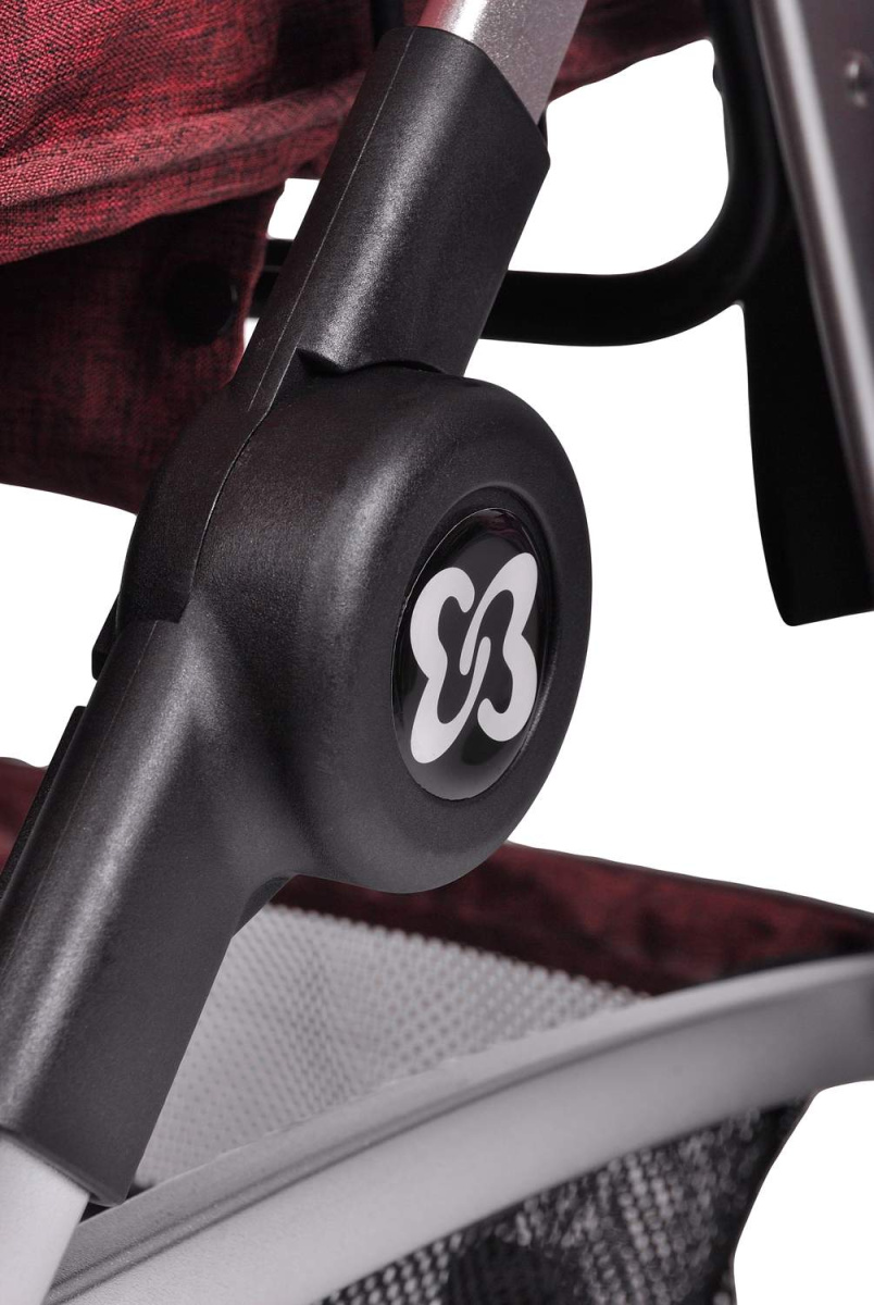 Коляска трансформер Farfello Pristina (Рубиновый PS-13)