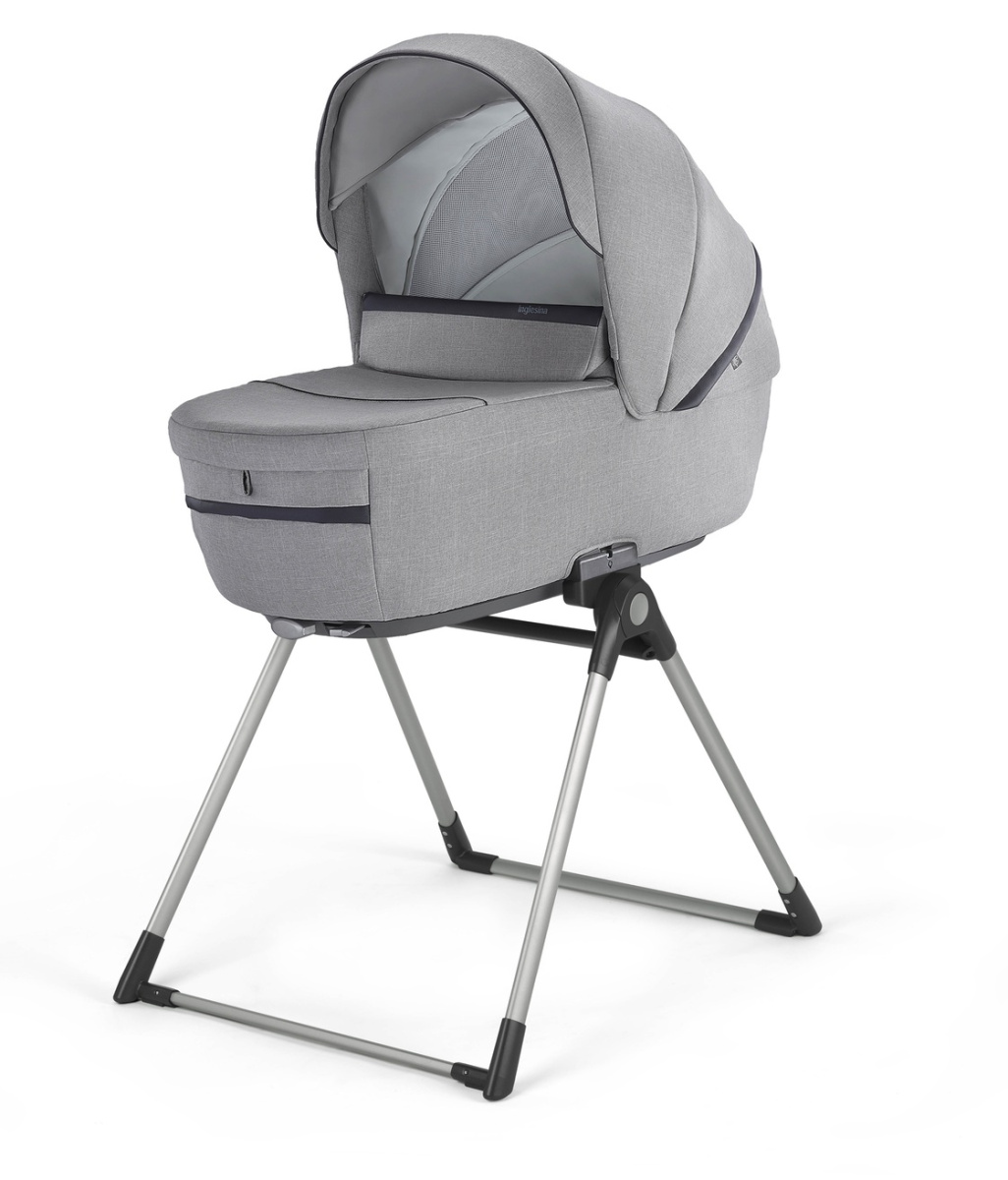 Коляска 2 в 1 Inglesina Aptica с подставкой под люльку Stand Up, Silk Grey