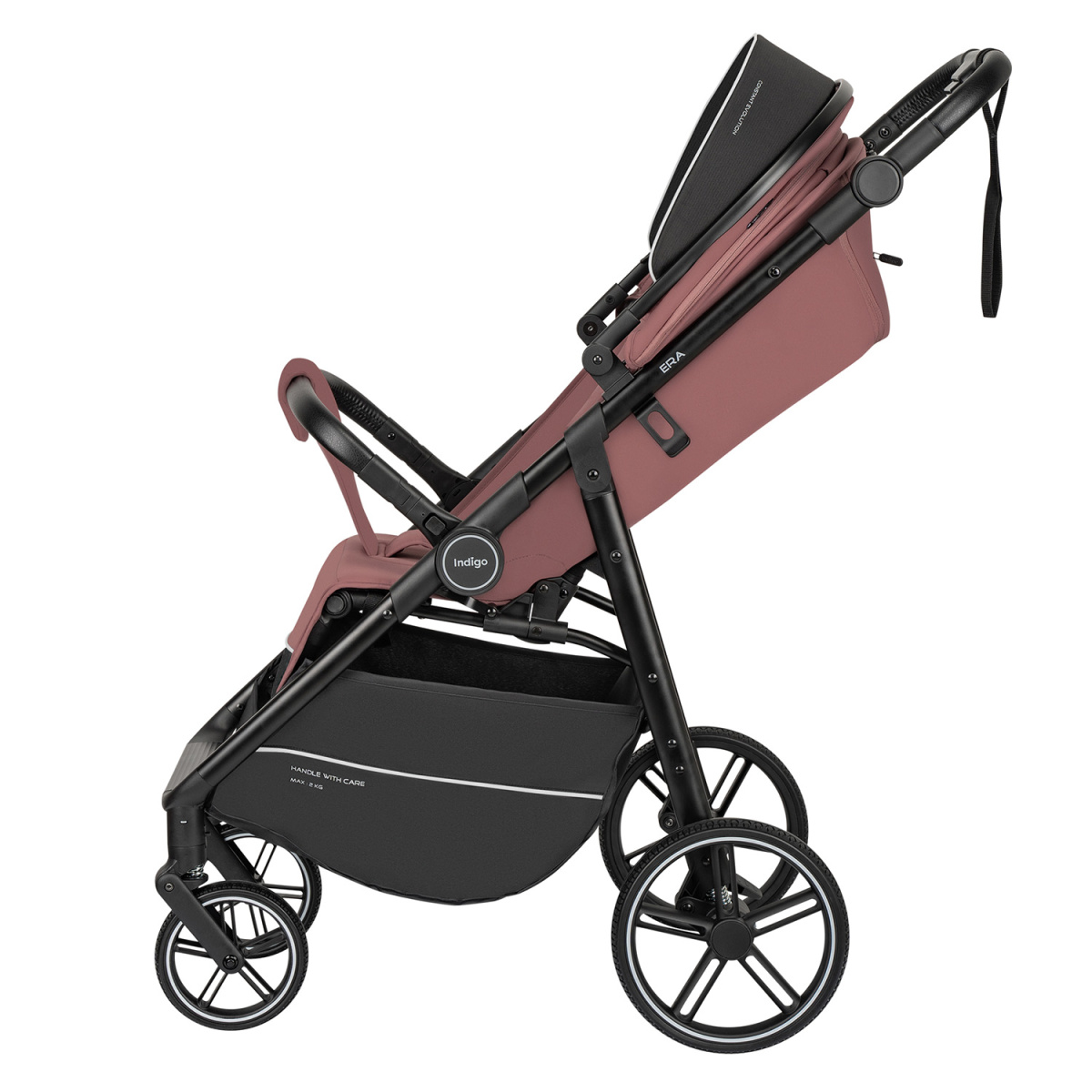 Коляска прогулочная Indigo ERA розовый