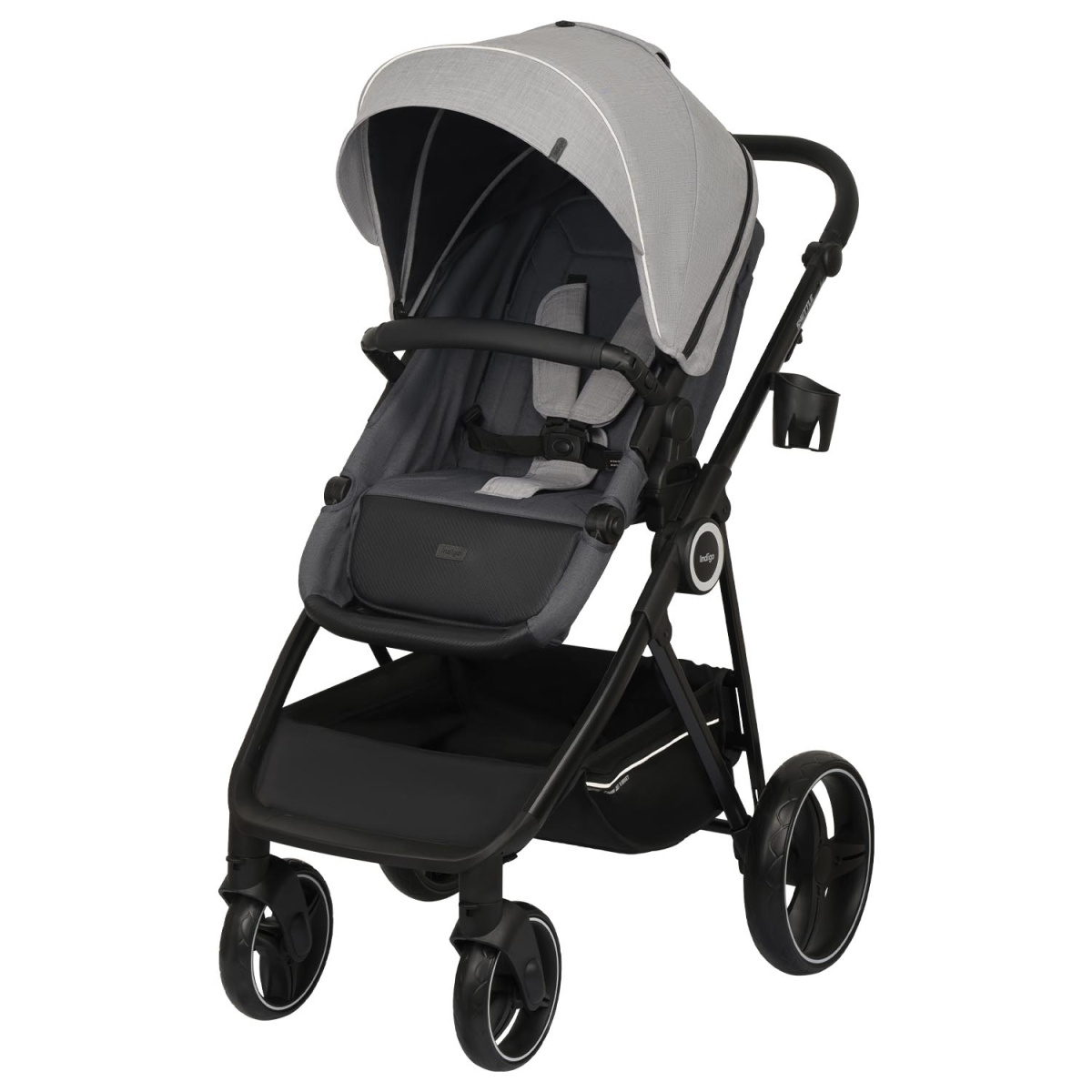 Коляска-трансформер Indigo SHUTTLE серый