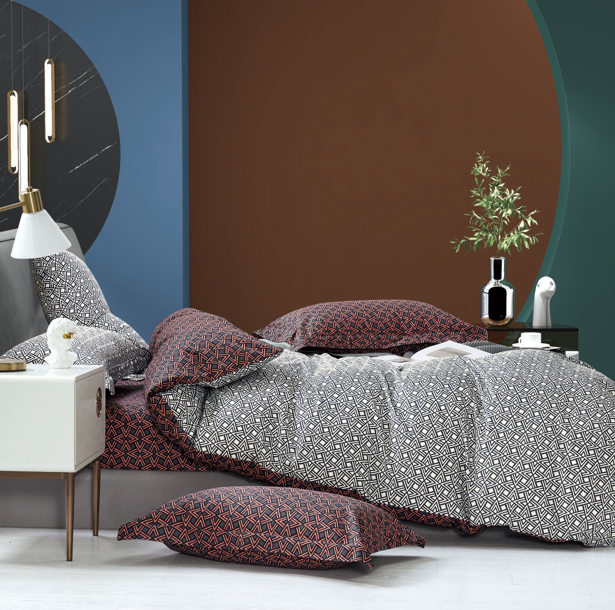 Постельное белье Tango Novella 2-спальный 2 наволочки TS02-X255-50 код1002