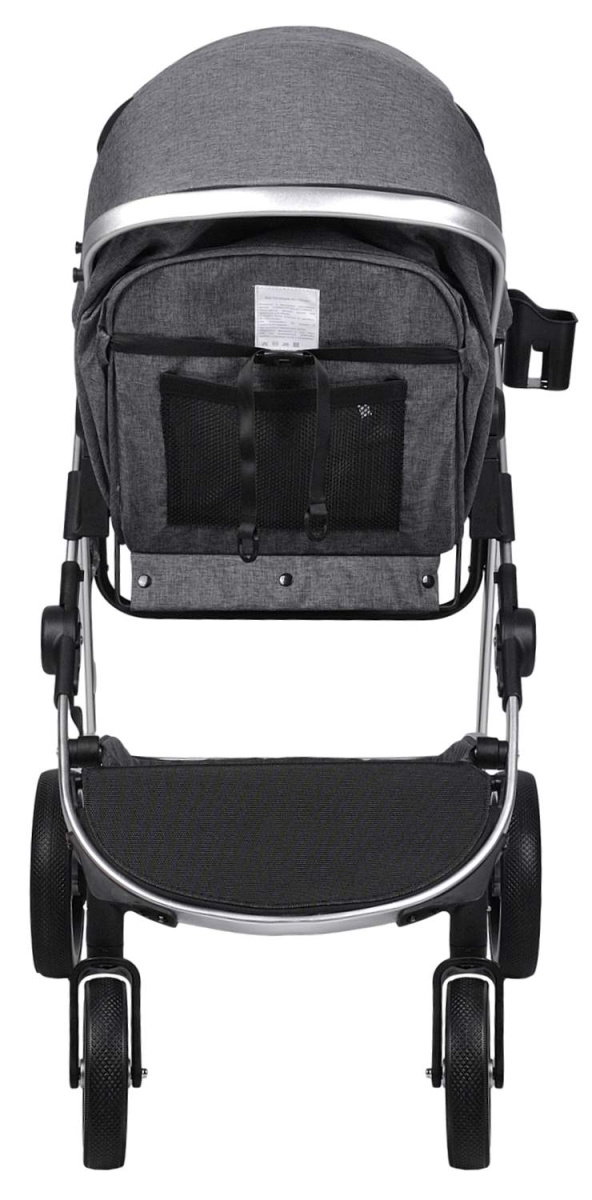 Коляска трансформер Farfello Pristina (Серый PS-11)