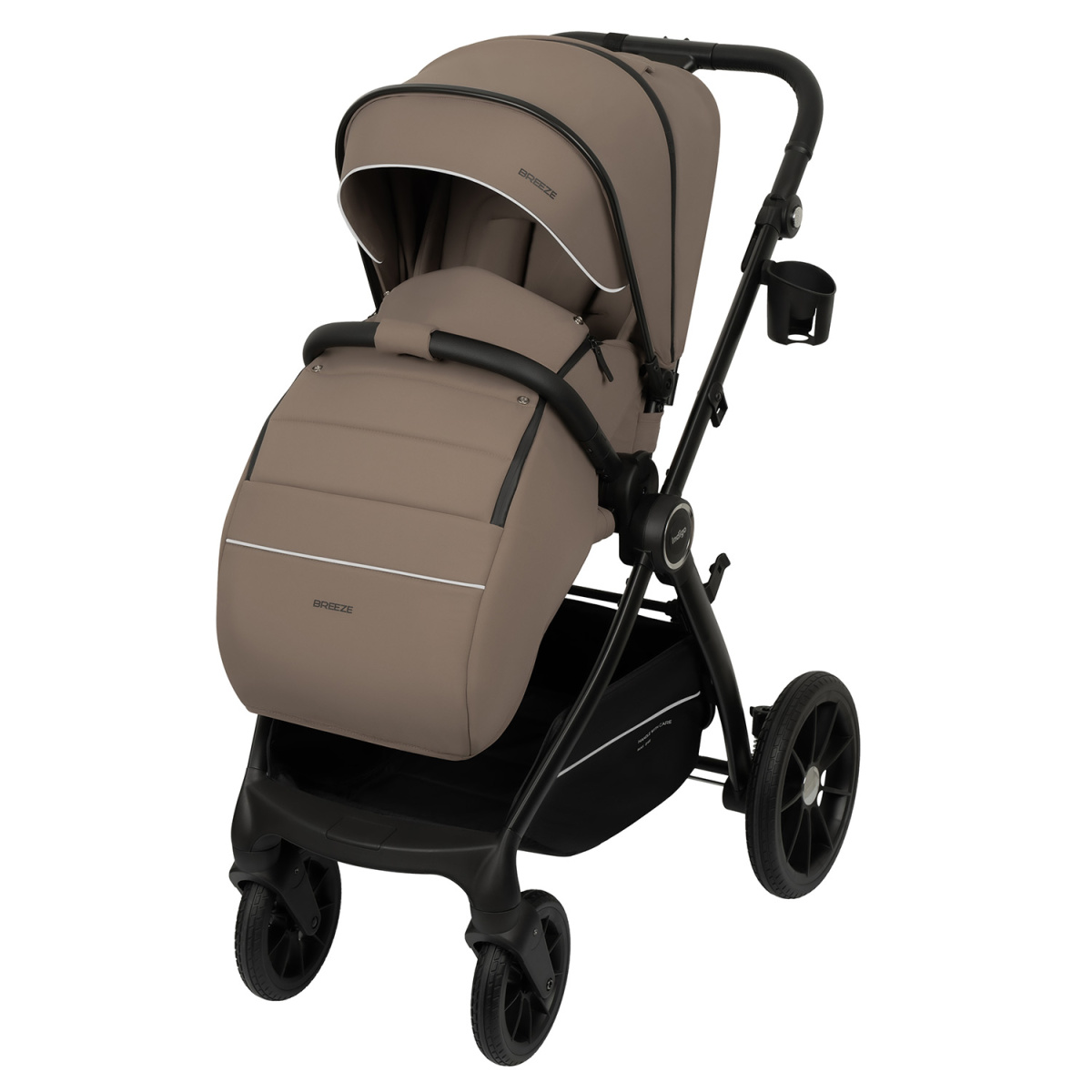 Коляска прогулочная Indigo BREEZE темно-бежевый
