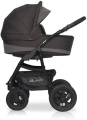 Коляска 3 в 1 Riko Basic Alfa 10 черный
