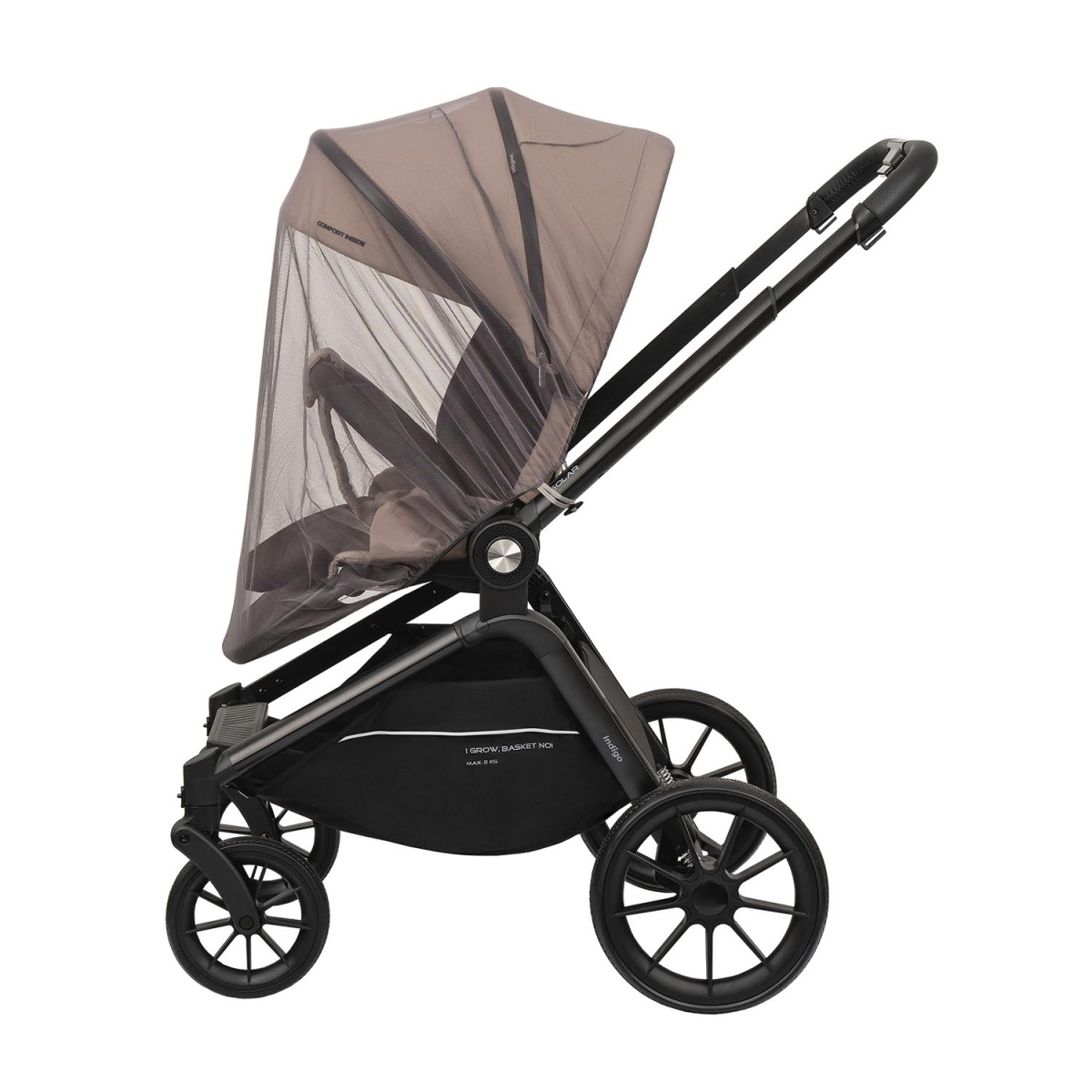 Коляска прогулочная Indigo SOLAR бежевый