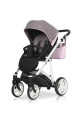 Коляска 2 в 1 Riko Basic Aicon 05 серо-розовый
