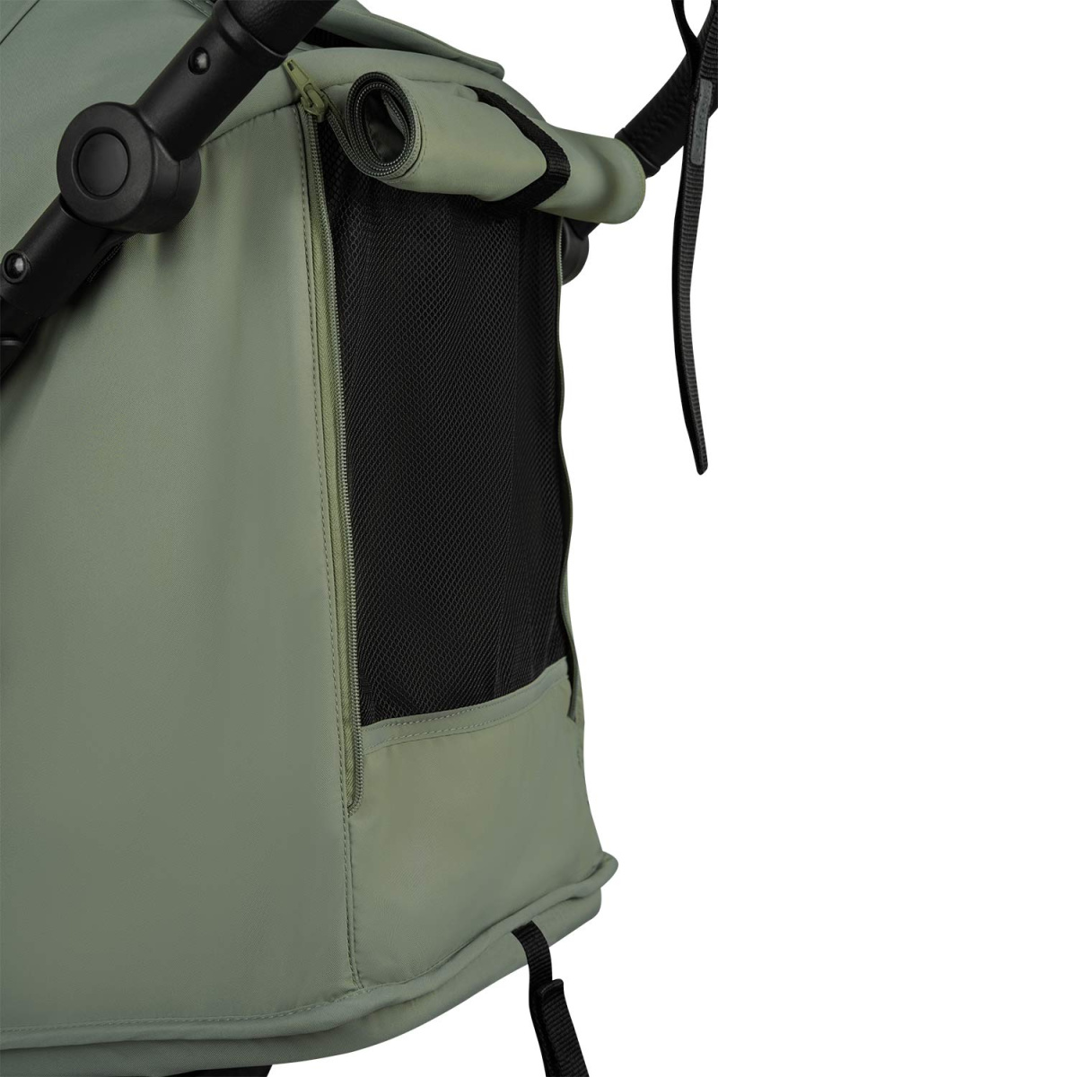 Коляска прогулочная Indigo EPICA XL AIR с сумкой зеленый