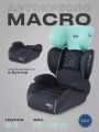 Автокресло Rant Macro группа 2-3 (15-36 кг), цвет: бирюзовый