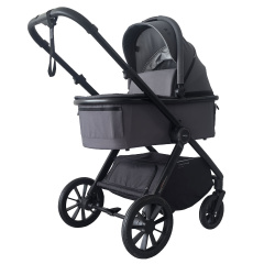 Коляска 2в1 Indigo TRION темно-серый