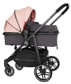 Коляска-трансформер Rant Azure Star RA147 alu. Cloud Pink. Цвет: Розовый