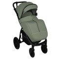 Коляска прогулочная Indigo EPICA XL AIR с сумкой зеленый