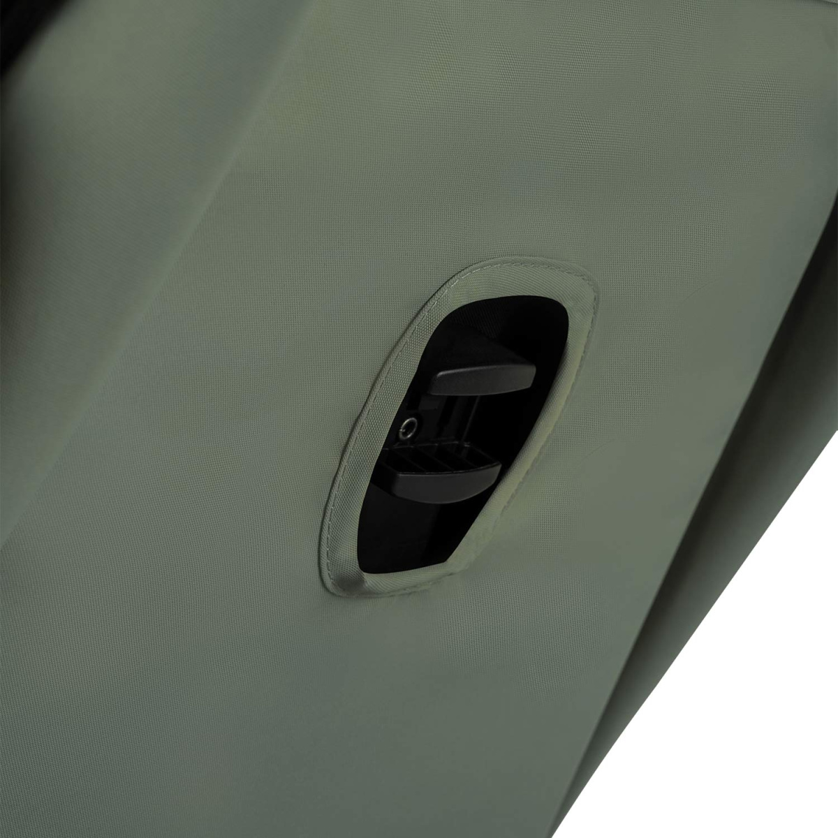 Коляска прогулочная Indigo EPICA XL AIR с сумкой зеленый