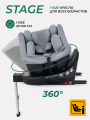 Автокресло Mowbaby Stage isofix (40-150 см) 0-36 кг Grey