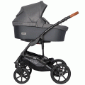 Коляска 2 в 1 Riko Basic Bella Life 06 anthracite