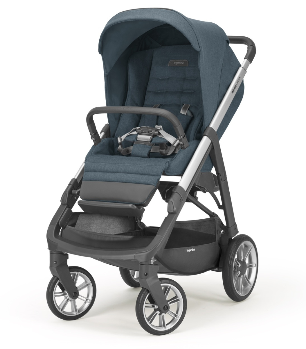 Коляска 3 в 1 Inglesina Aptica  с подставкой под люльку Stand Up, Vancouver Blue