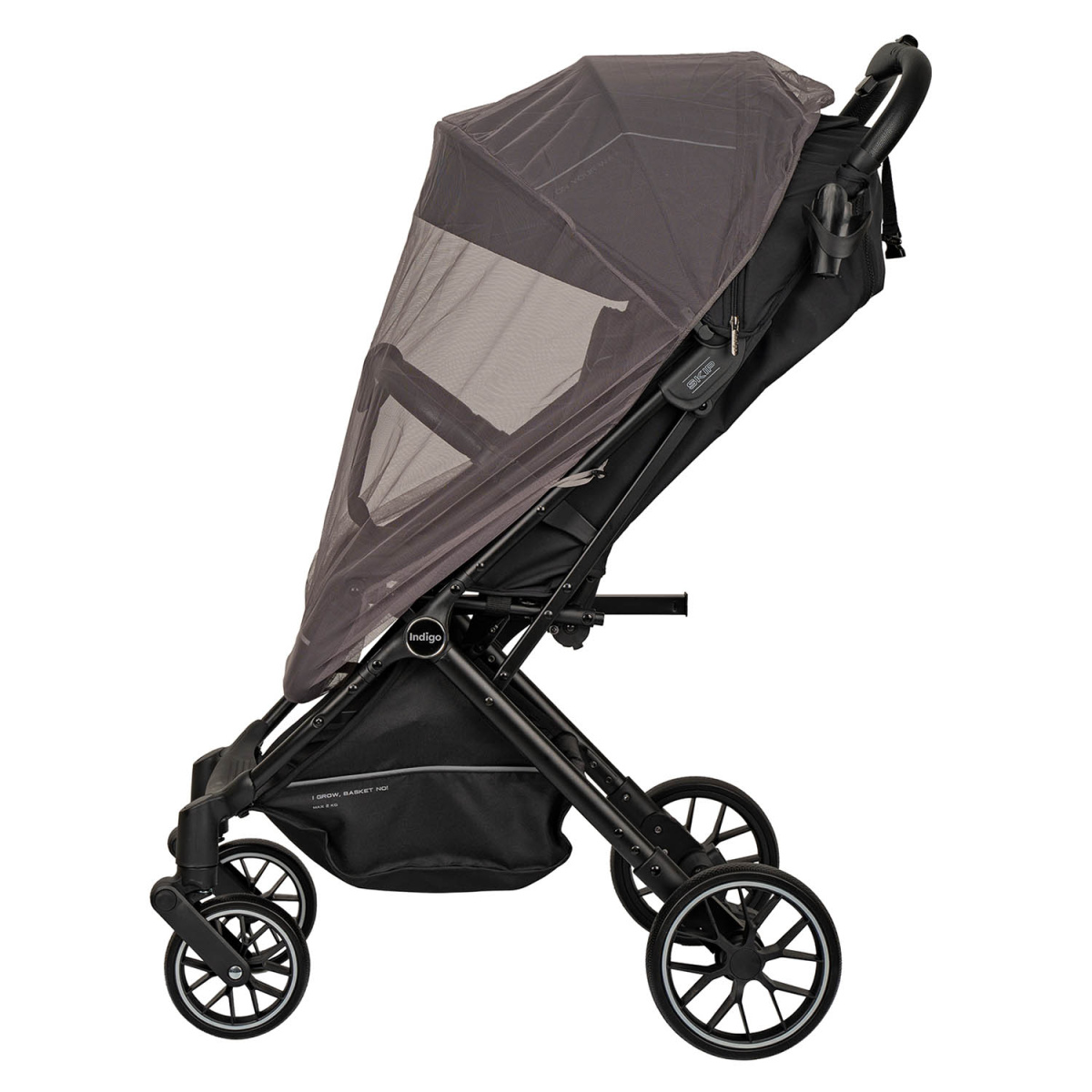 Коляска прогулочная Indigo SKIP черный