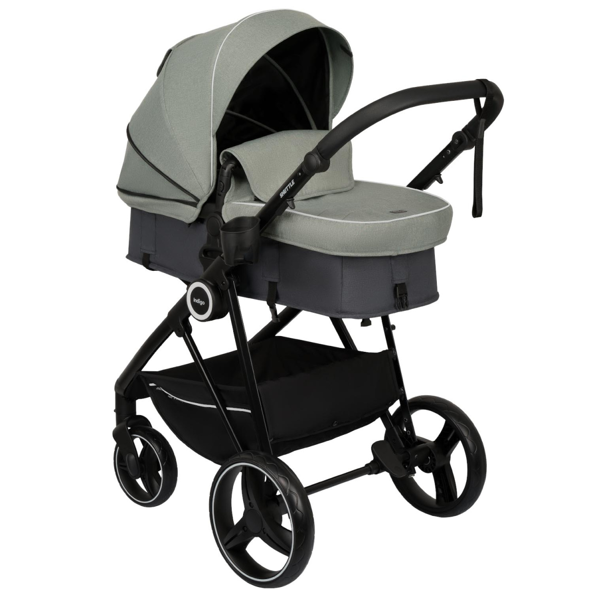 Коляска-трансформер Indigo SHUTTLE зеленый
