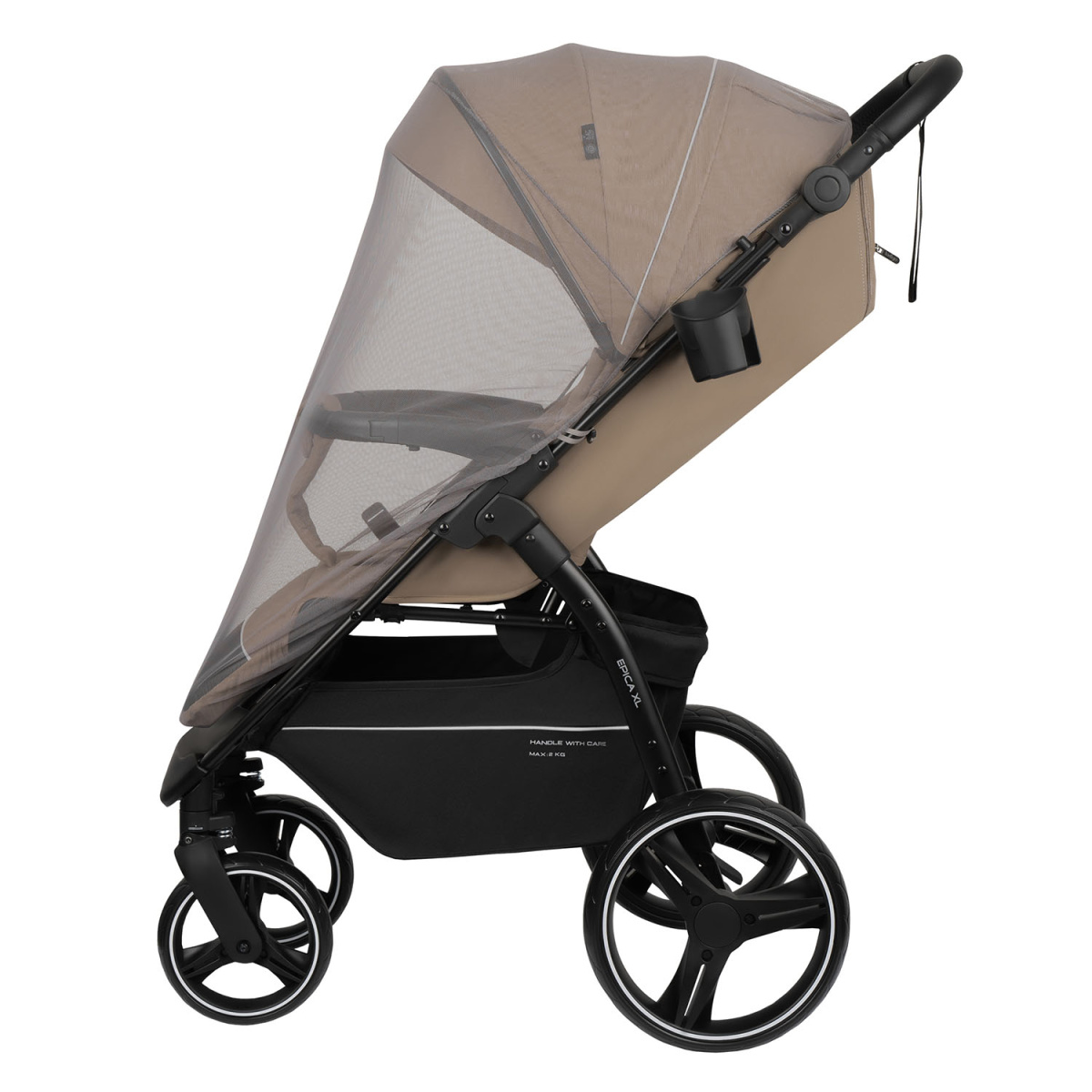 Коляска прогулочная Indigo EPICA XL бежевый