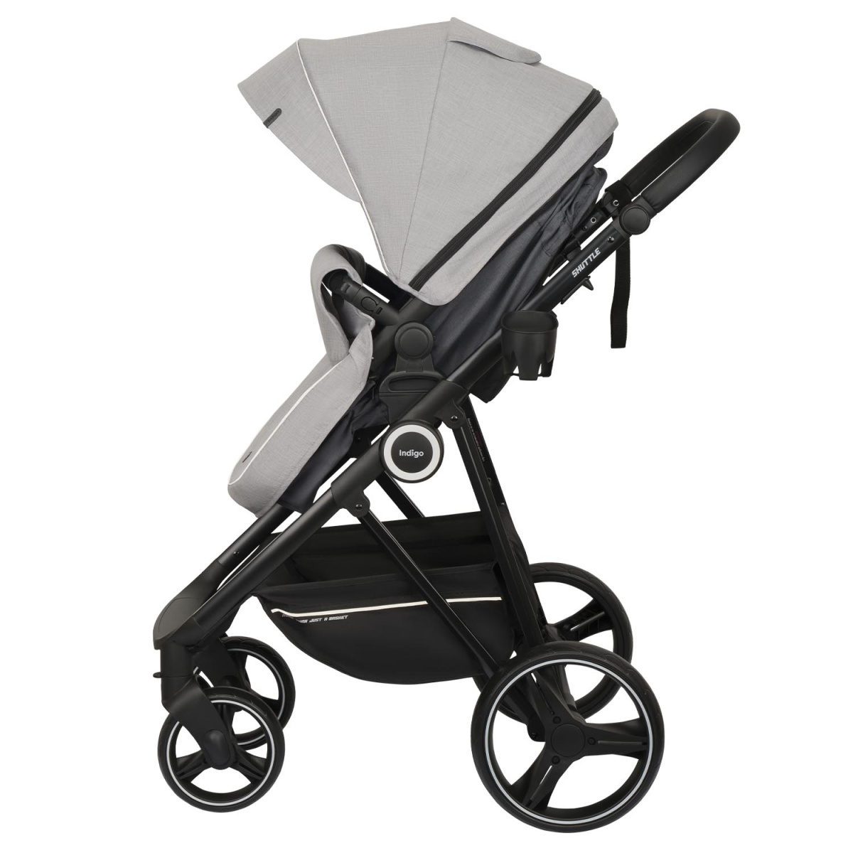 Коляска-трансформер Indigo SHUTTLE серый