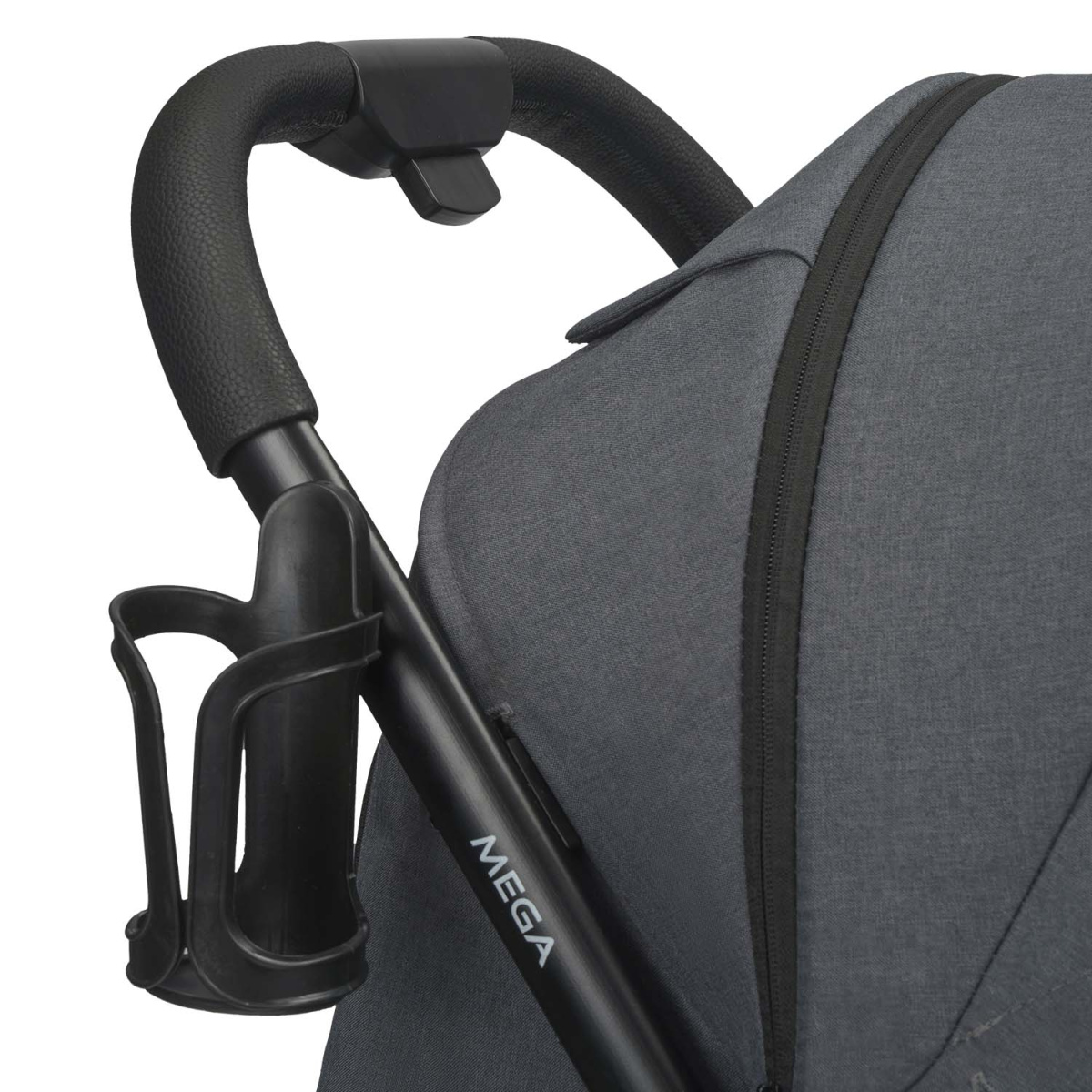 Коляска прогулочная Indigo MEGA темно-серый