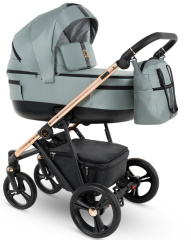 Коляска 2 в 1 Camarelo Belagio, BG-06 (Шалфей Жаккард)