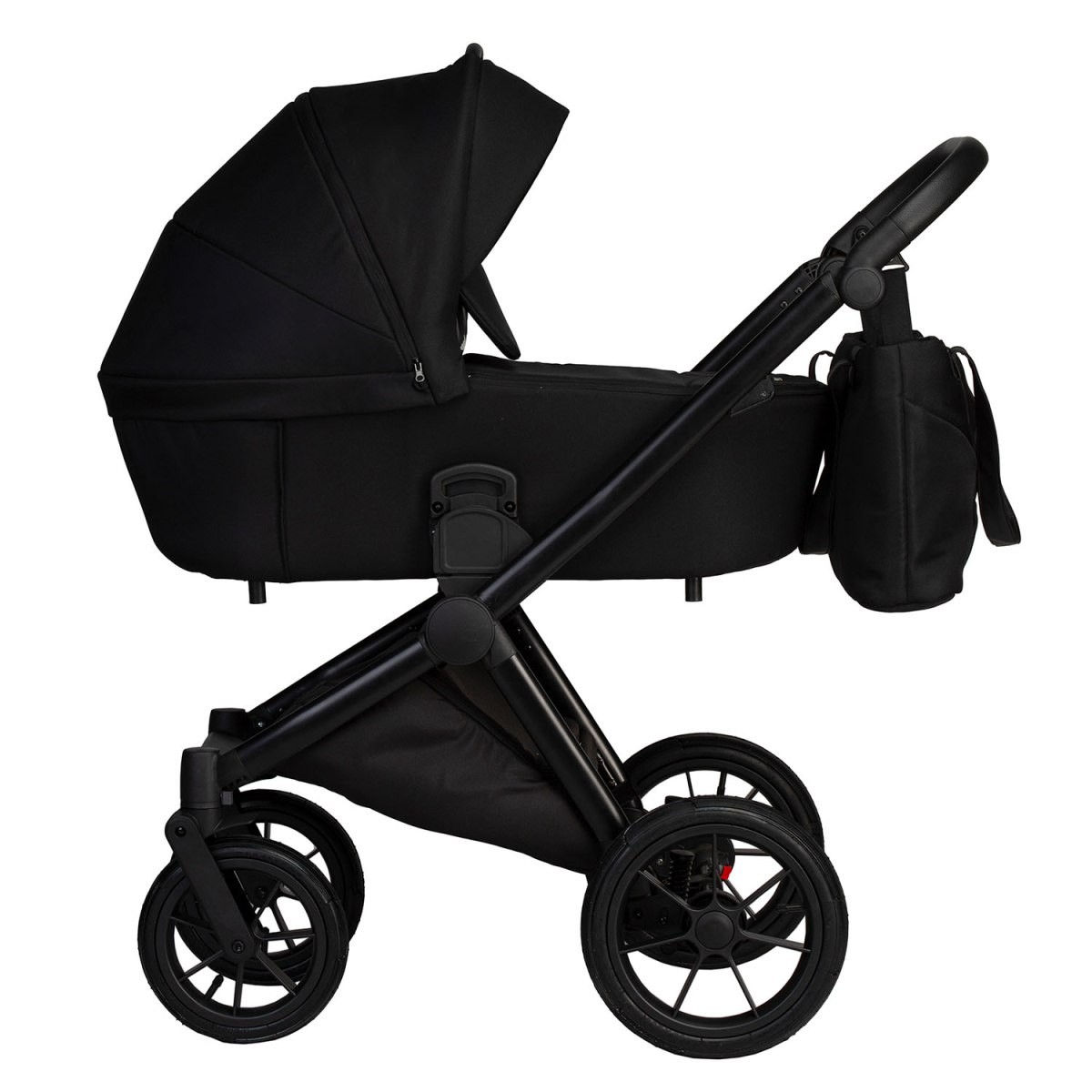 Коляска 2в1 Indigo SOLIO So 06 (черный)