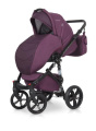 Коляска 2 в 1 Riko Bruno Natural 03 бордовый