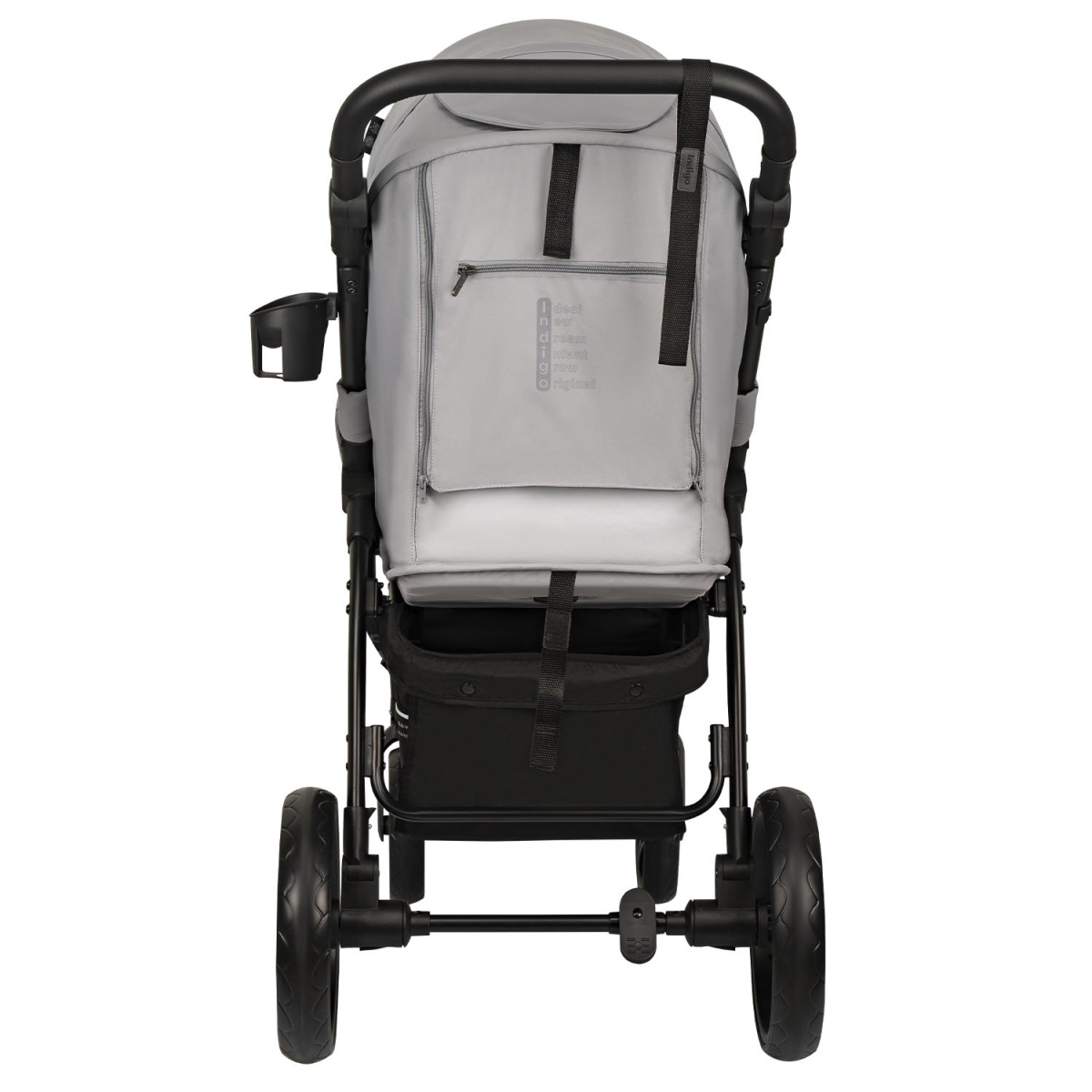 Коляска прогулочная Indigo EPICA XL светло-серый