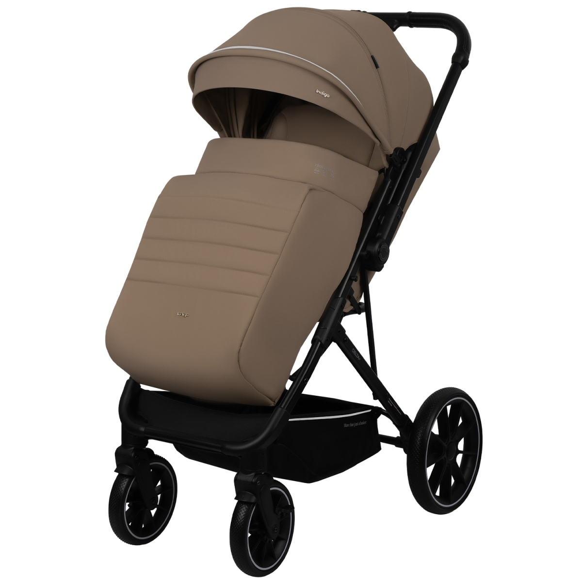 Коляска прогулочная Indigo Delta+ бежевый