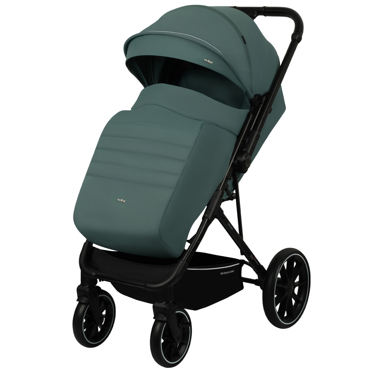 Коляска прогулочная Indigo Delta+ зеленый