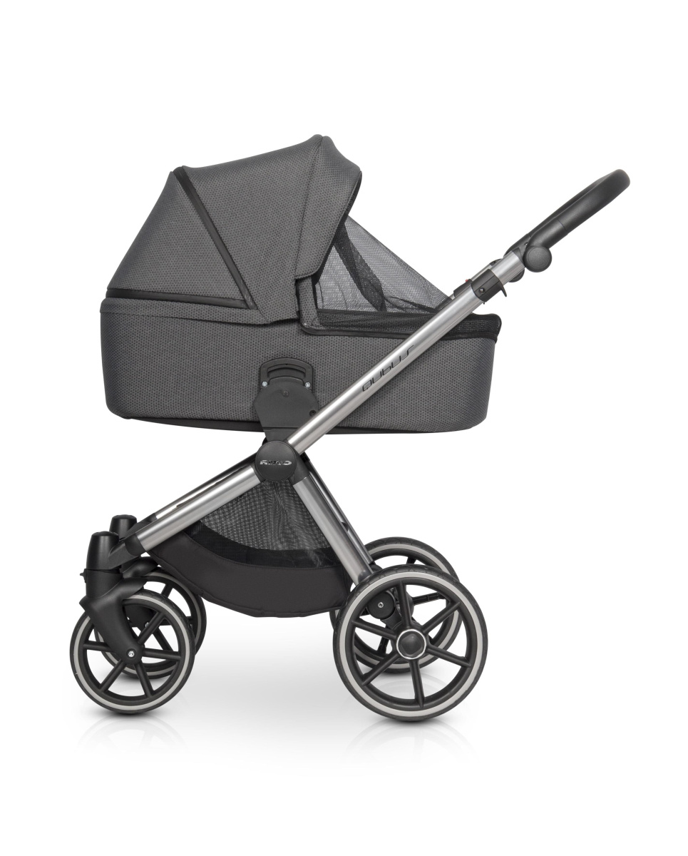 Коляска 3 в 1 Riko Qubus 02 черный