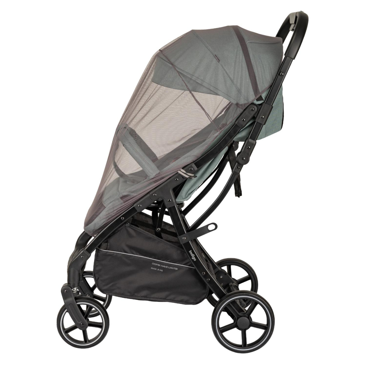 Коляска прогулочная Indigo FROST зеленый