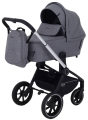 Коляска 2 в 1 MOWBaby ZOOM PU RA086 Silver Grey