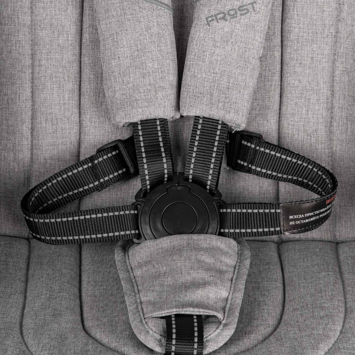 Коляска прогулочная Indigo FROST серый