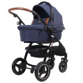 Коляска 3 в 1 Rant Alaska синий